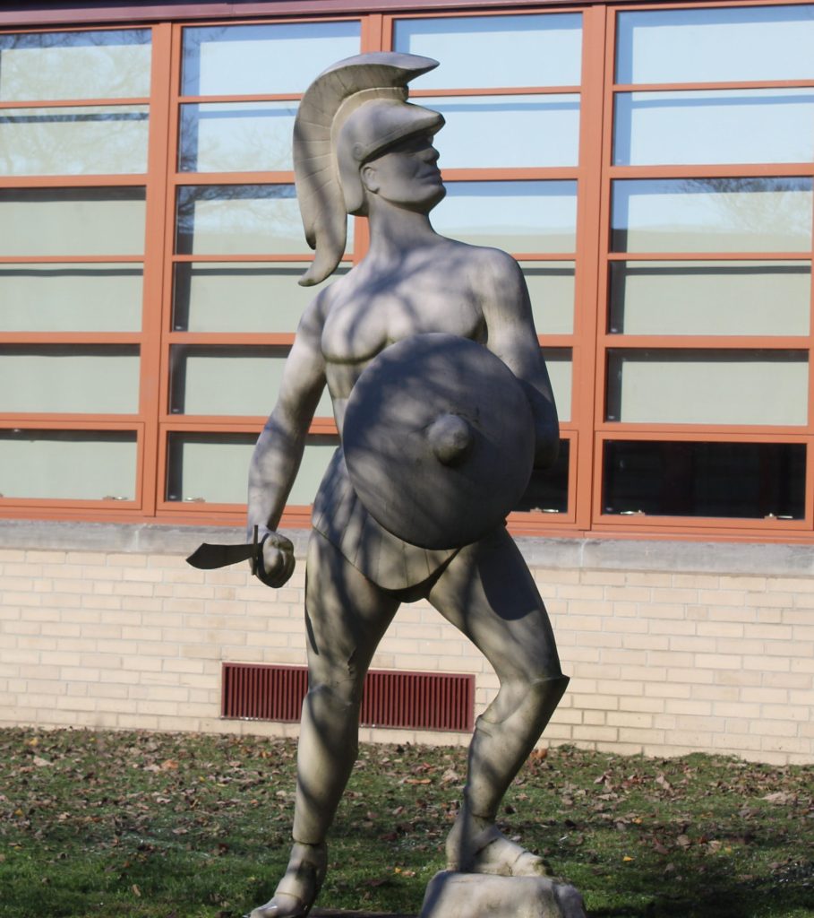 Mount Union Trojan Statue